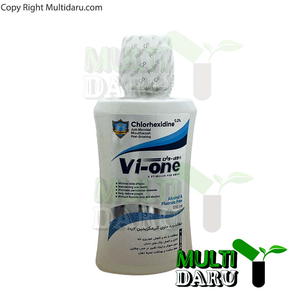 دهان شویه کلرهگزدین وی وان 330 میلی لیتر