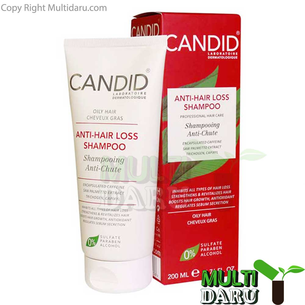 a353.jpg شامپو کاندید تقویتى ضد ریزش موهاى چرب 200 میل