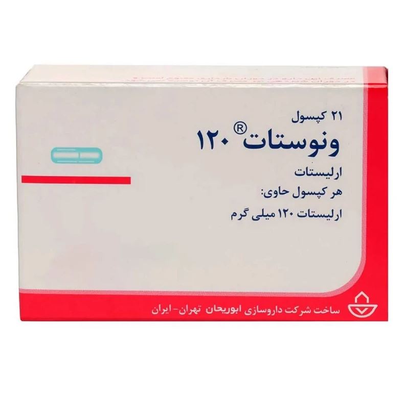 کپسول اورلیستات 120 میلیگرم ونوستات
