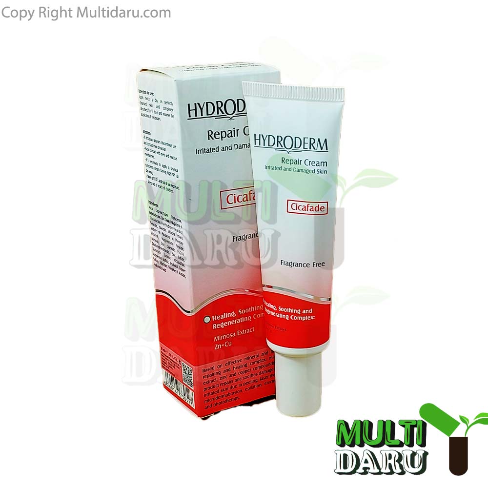 x1018.jpg کرم بازسازی وترمیم کننده سیکافید هیدرودرم 20 گرم