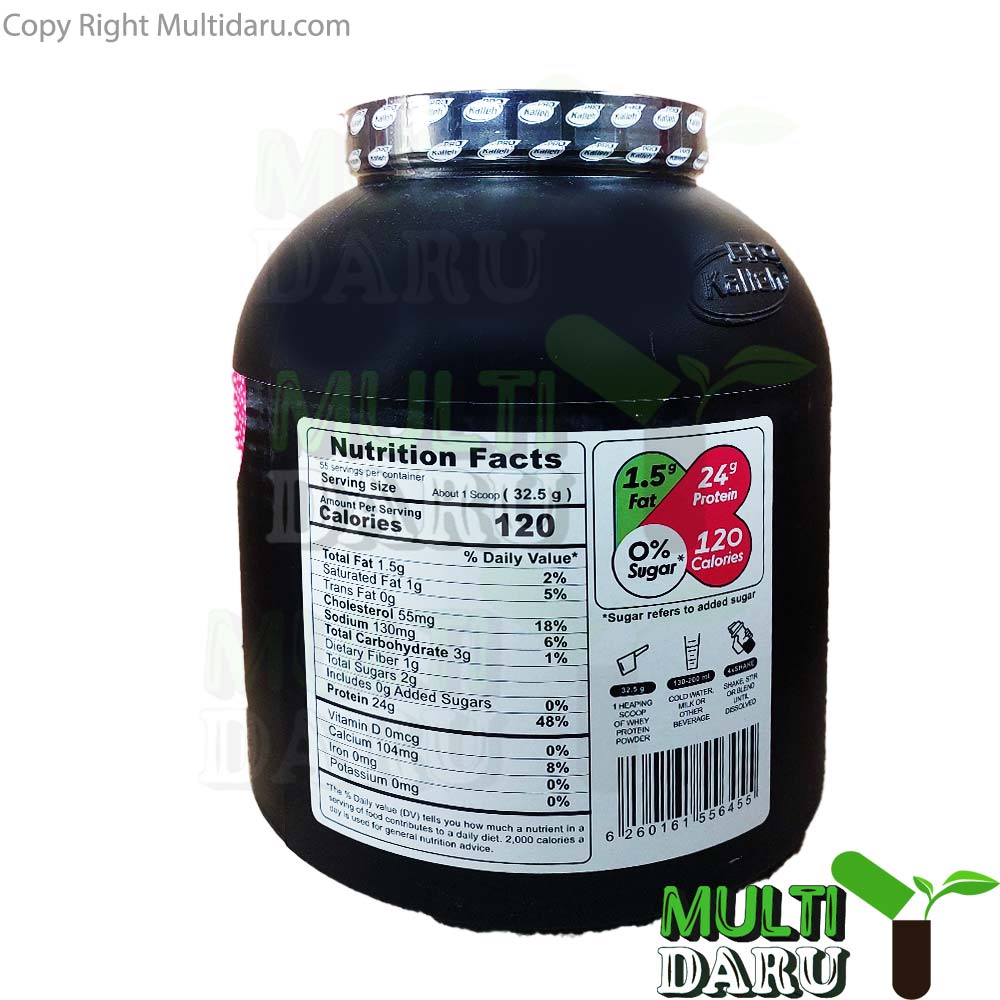 x1590.jpg پودر پروتئین 100 درصد وی کاله 1800 گرم طعم وانیل