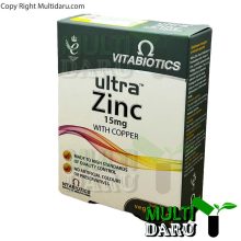 بررسی قیمت و خرید قرص اولترا زینک ویتابیوتیکس 60 عددی