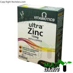 بررسی قیمت و خرید قرص اولترا زینک ویتابیوتیکس 60 عددی