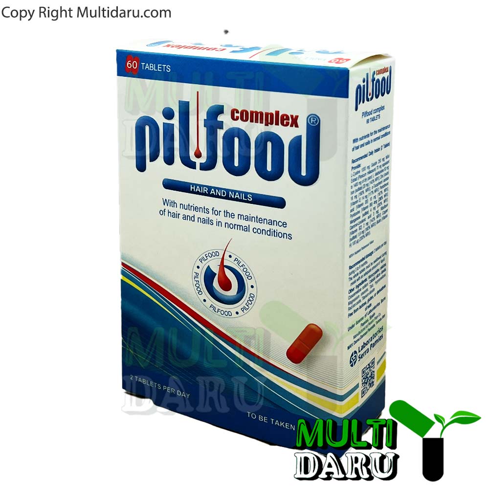 بررسی قیمت و خرید قرص پیلفود کمپلکس 60 عددی