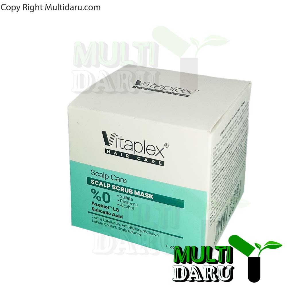 ماسک اسکراب ضدشوره و تنظیم کننده چربی ویتاپلکس 295 گرم