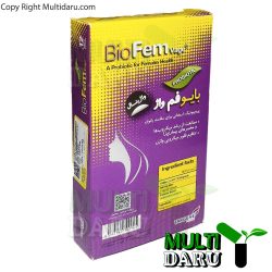 کپسول واژینال بایوفم واژ تک ژن 12 عددی