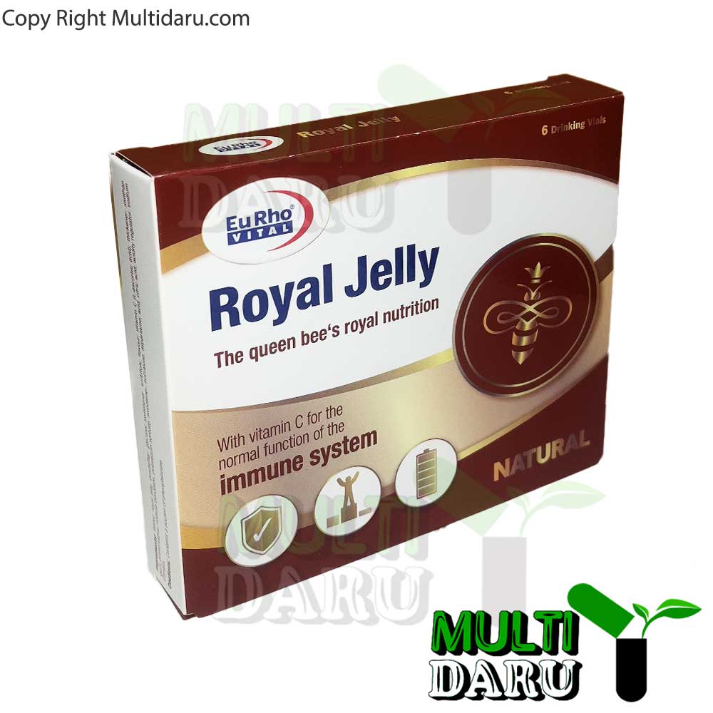 ویال رویال ژلی یوروویتال 6 عددی