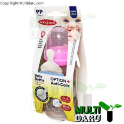 شیشه شیر آنتی کولیک بی بی لند دخترانه 0-6  کد 306