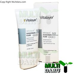 فلوئید ضد آفتاب SPF 50+  پوست لک دار بیرنگ ویتالایر 50 میلی لیتر