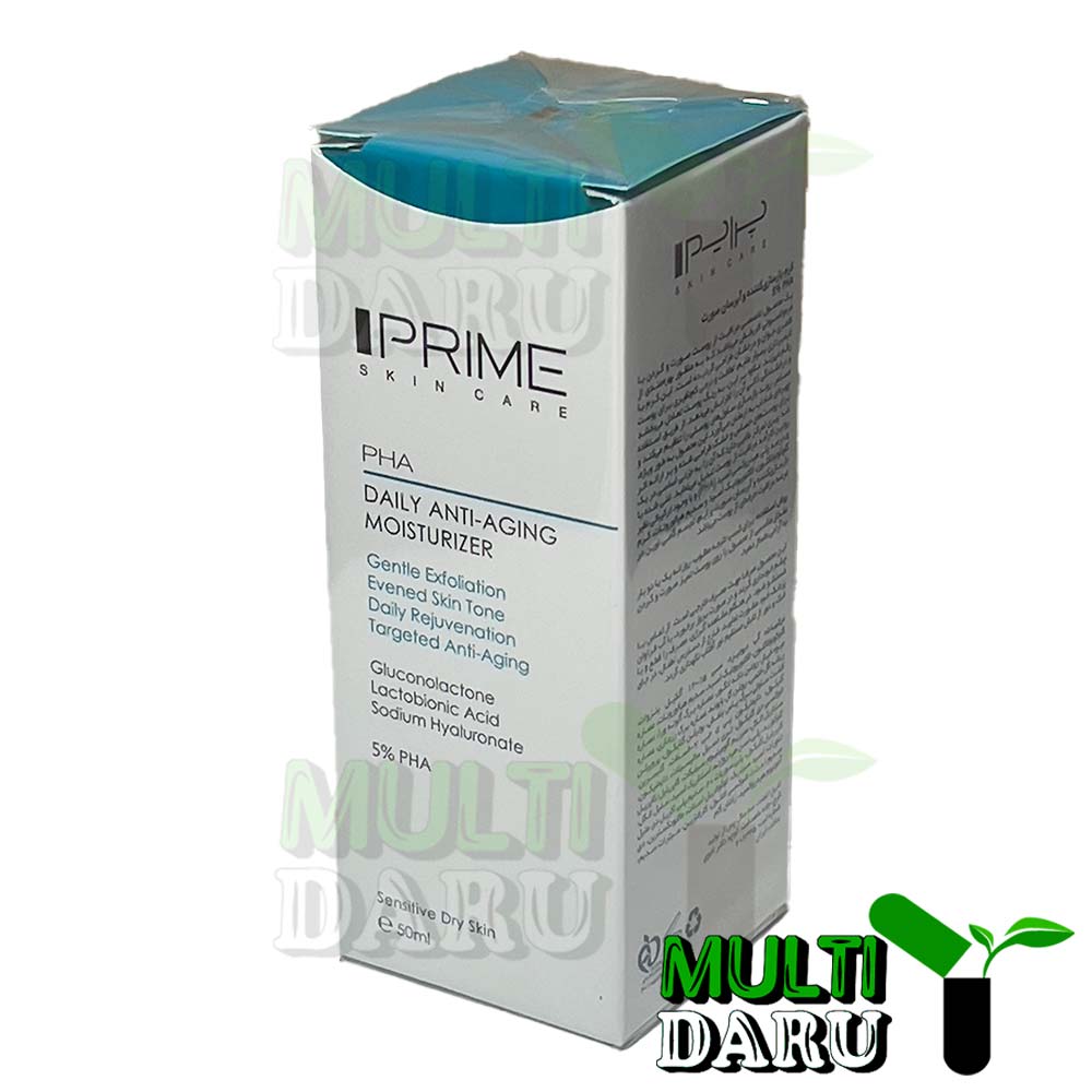 کرم بازسازی کننده و آبرسان صورت PHA 5% پرایم 50 میل