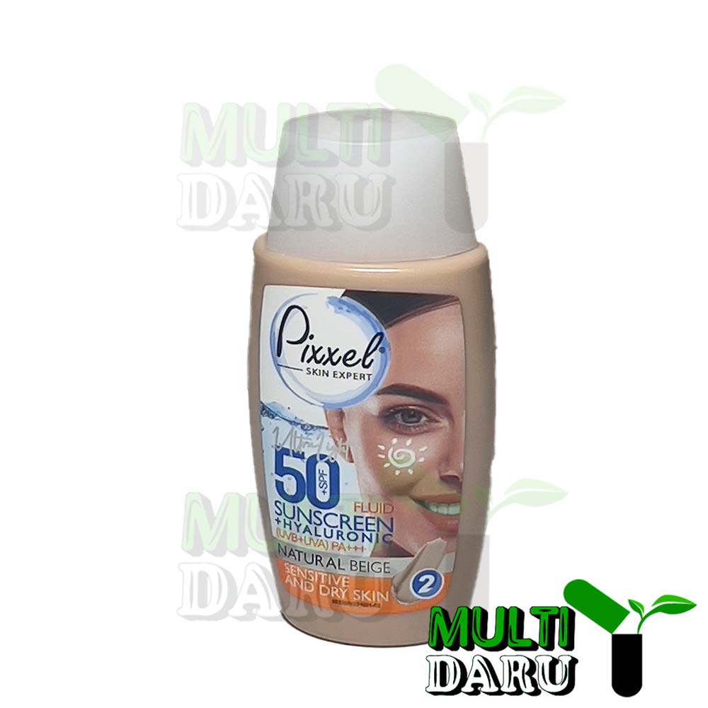 ضدآفتاب پوست خشک بژ طبیعی SPF 50 پیکسل 50 میل