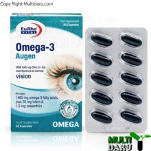 سافت ژل امگا 3 اوژن یوروویتال 30 عددی