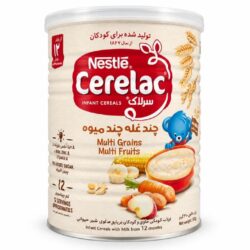 سرلاک چند غله میوه نستله 400 گرمی